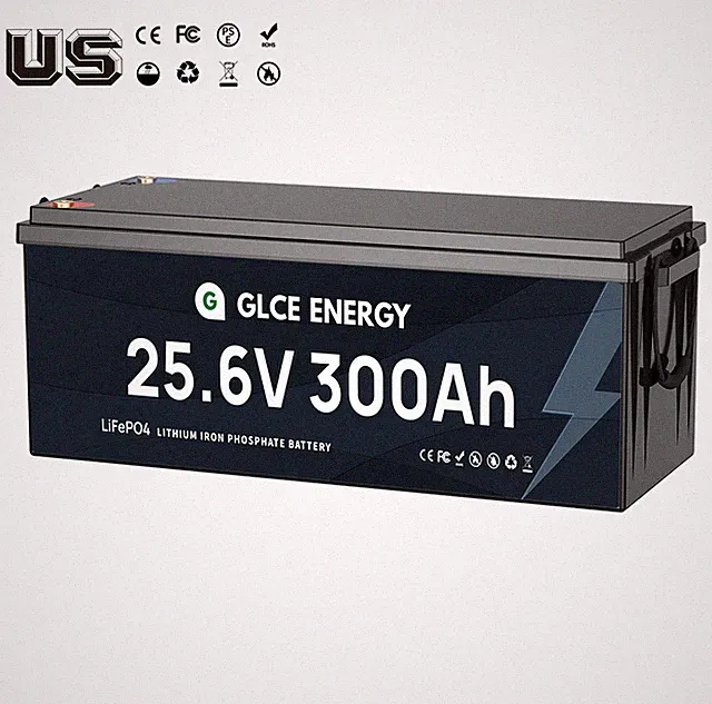 24V 300Ah LiFePO4 Battery 7.68kWh Deep Cycle Lithium for Solar RV Marine Telecom